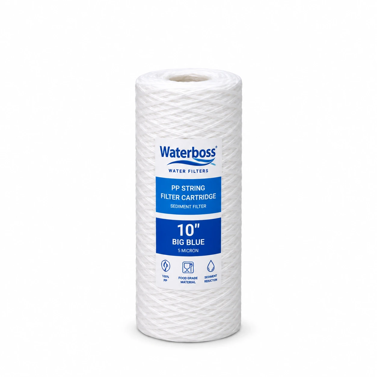 Waterboss 10" Big Blue İplik Filtr Waterboss 10 Big Blue İplik mexaniki su filtri