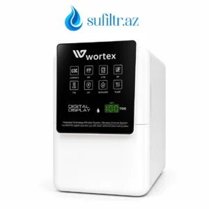 Wortex Plus pompalı 6 aşamalı su filtri